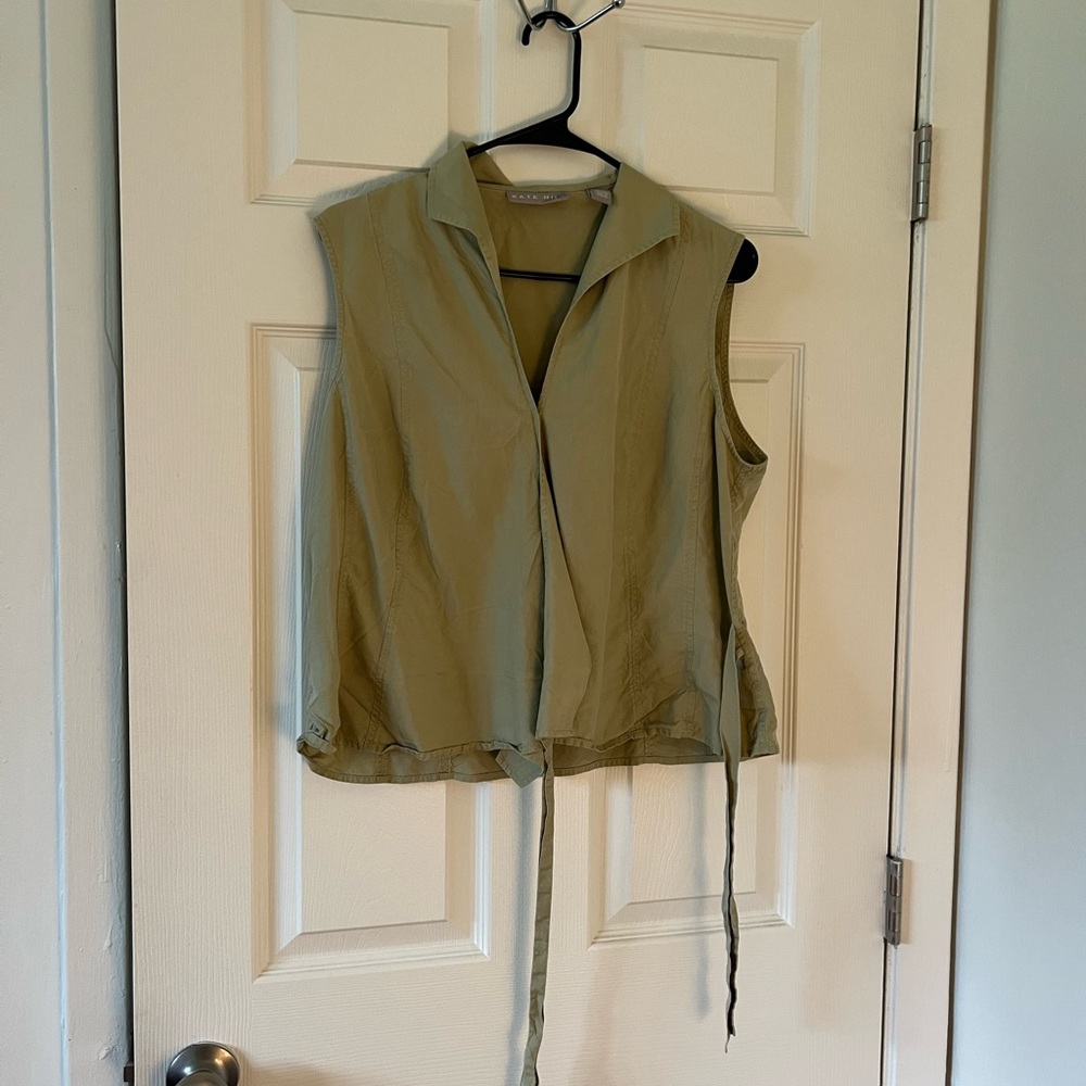 100% silk top